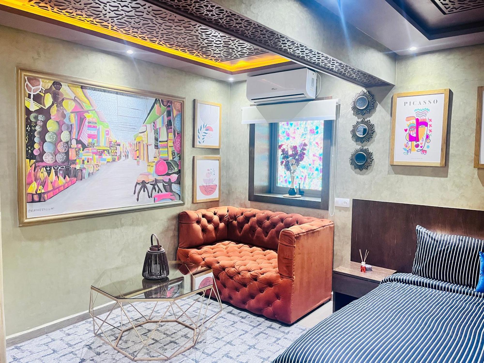 Studio Elegant Au Coeur De La Medina De Rabat Ngoại thất bức ảnh